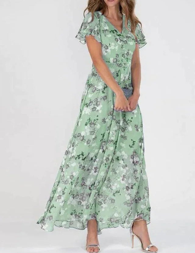 ZURI | ELEGANTES UND FLIEßENDES KLEID MIT FIGURBETONENDEM EFFEKT