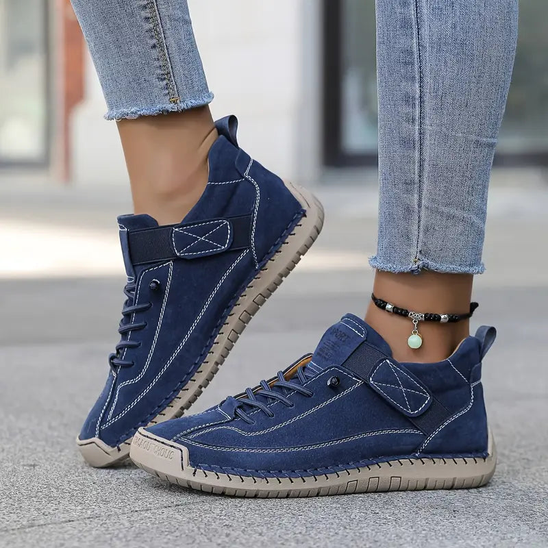Gisela - Bequeme orthopädische Schuhe mit Ledereffekt