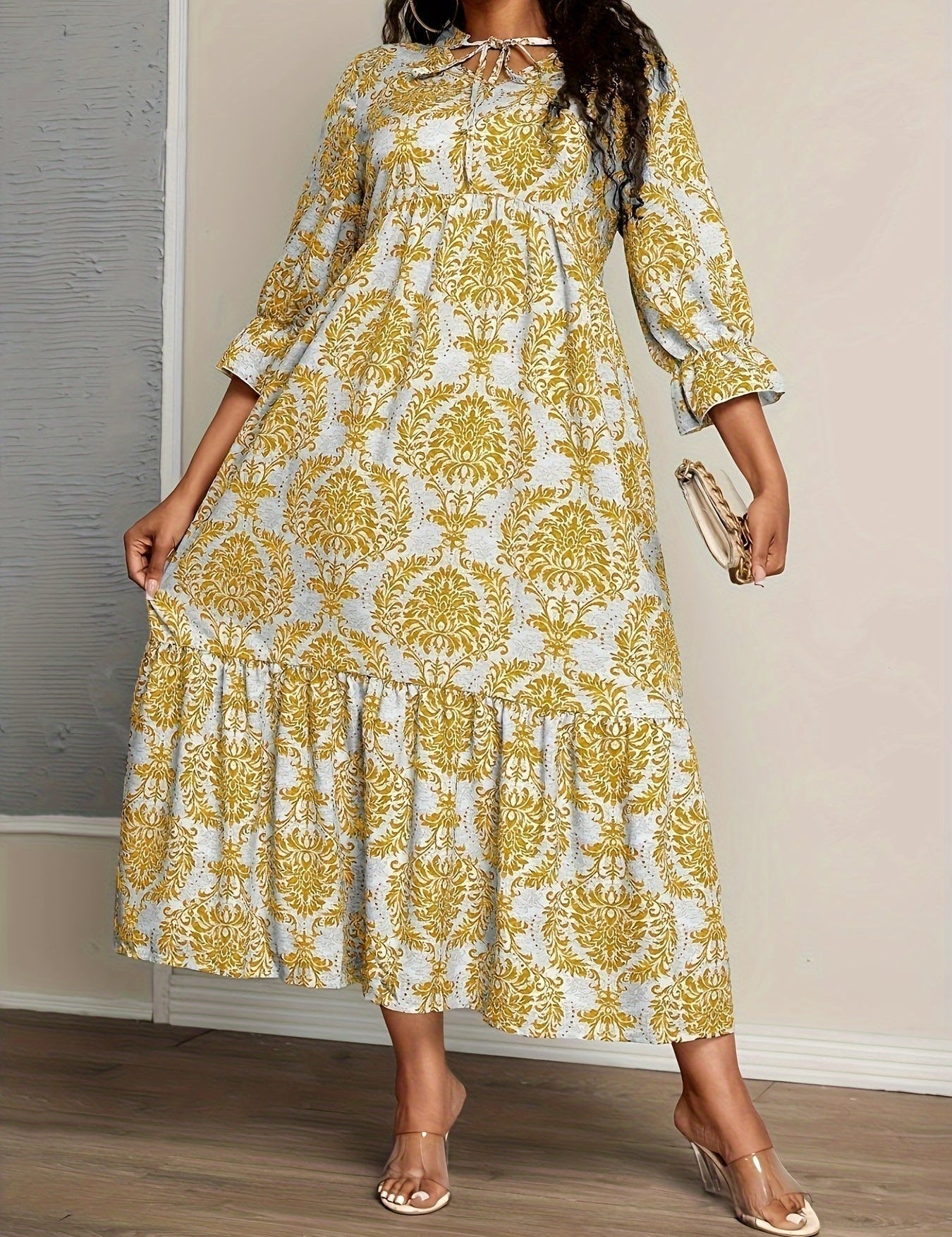 Molly - Boho-Mosaik-Kleid