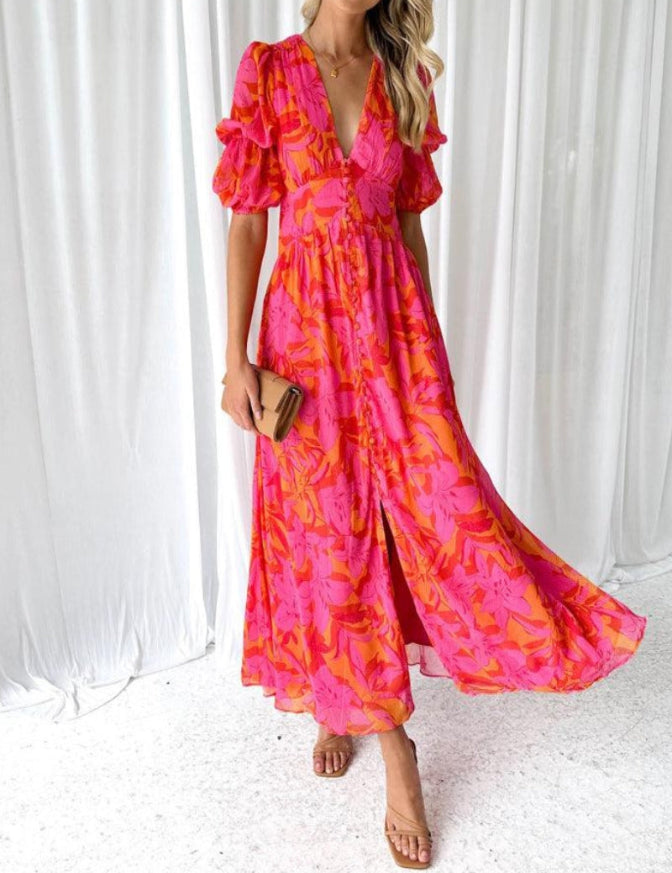 Annelie | Maxikleid Sonnenglanz