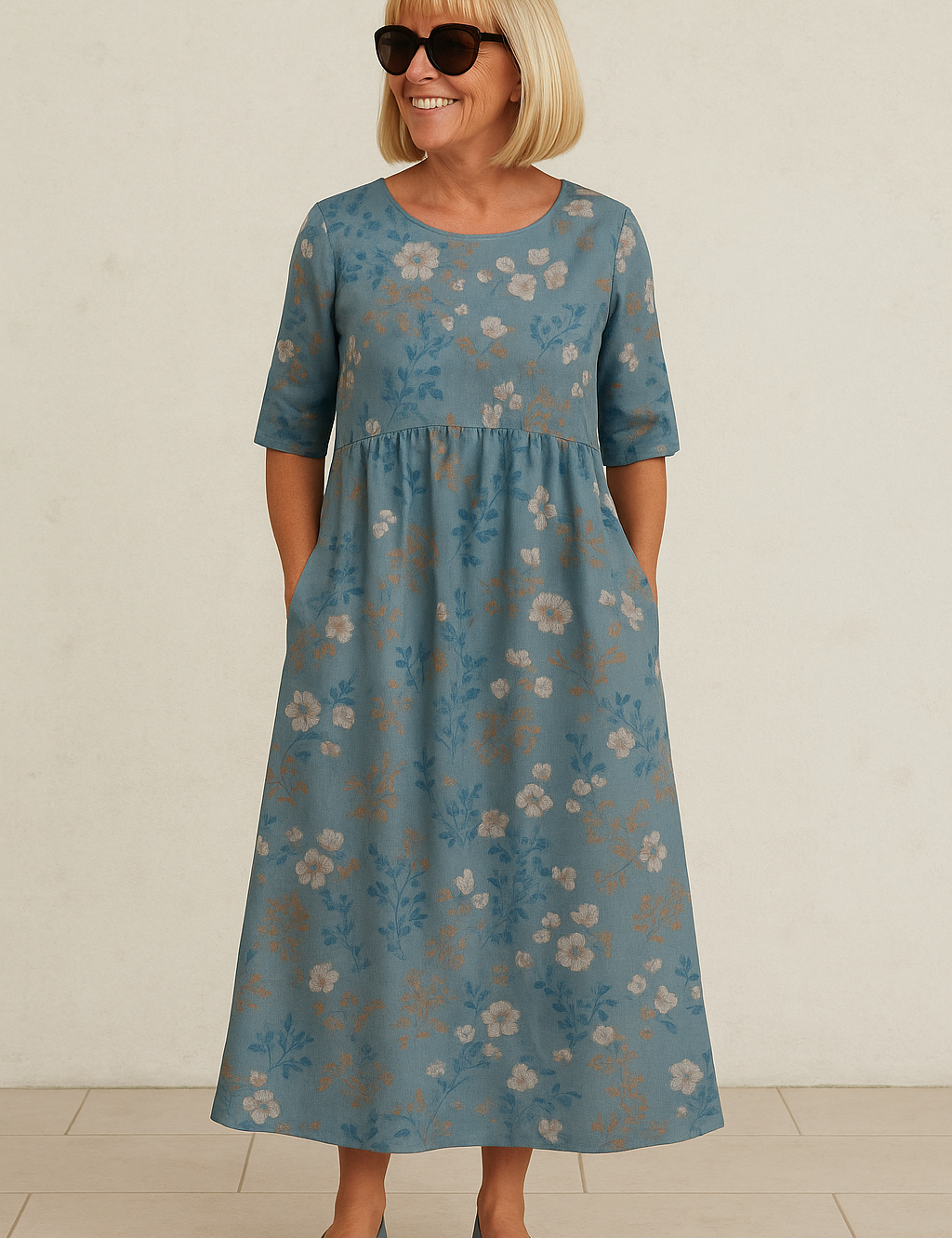 MIDI RELAX KLEID LUNA