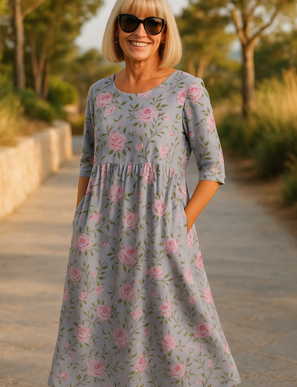 MIDI RELAX KLEID LUNA