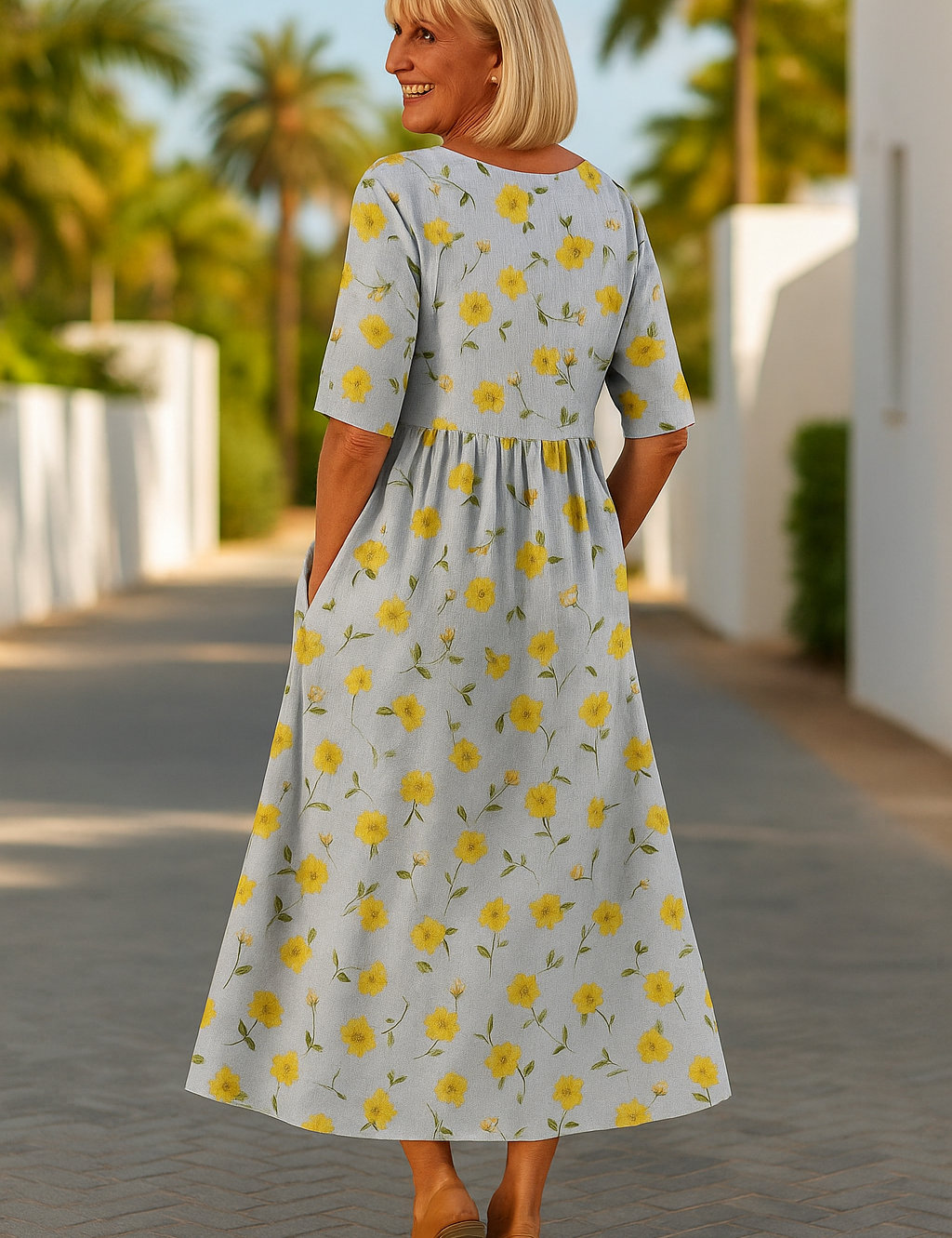 MIDI RELAX KLEID LUNA