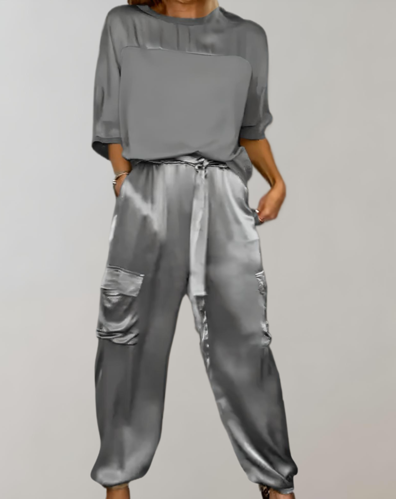 Finley - Lounge-Set Cargo Seide