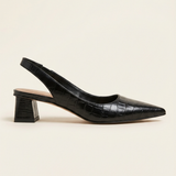 Olga - Elegante quadratische Absatzschuhe