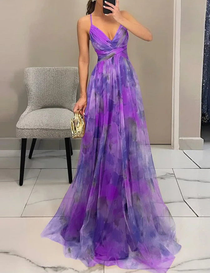 Gesine | Bezauberndes Maxikleid mit Blumenmuster