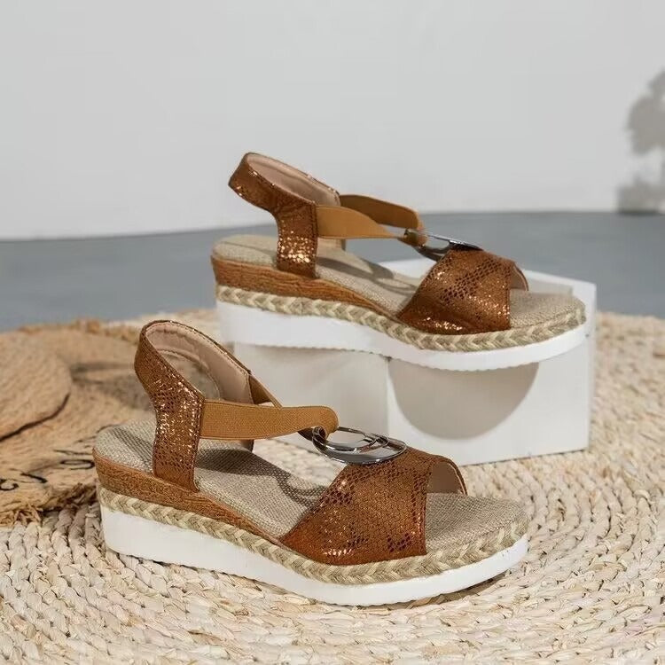 Myla – Elegante Plattform Sandalen