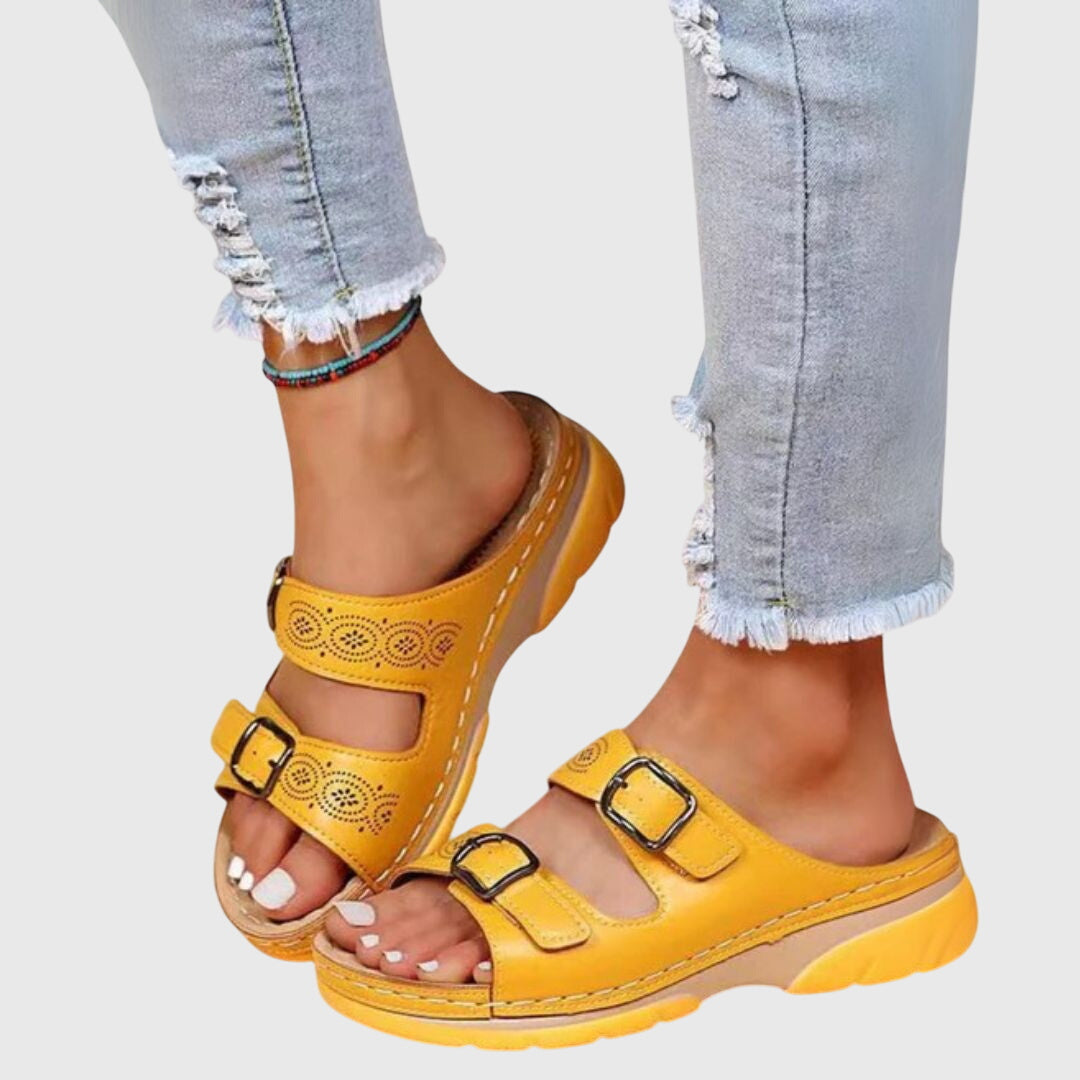 Diora™ - Orthopädische Ledersandalen