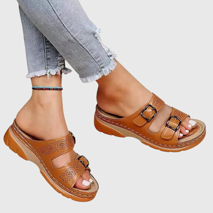 Diora™ - Orthopädische Ledersandalen