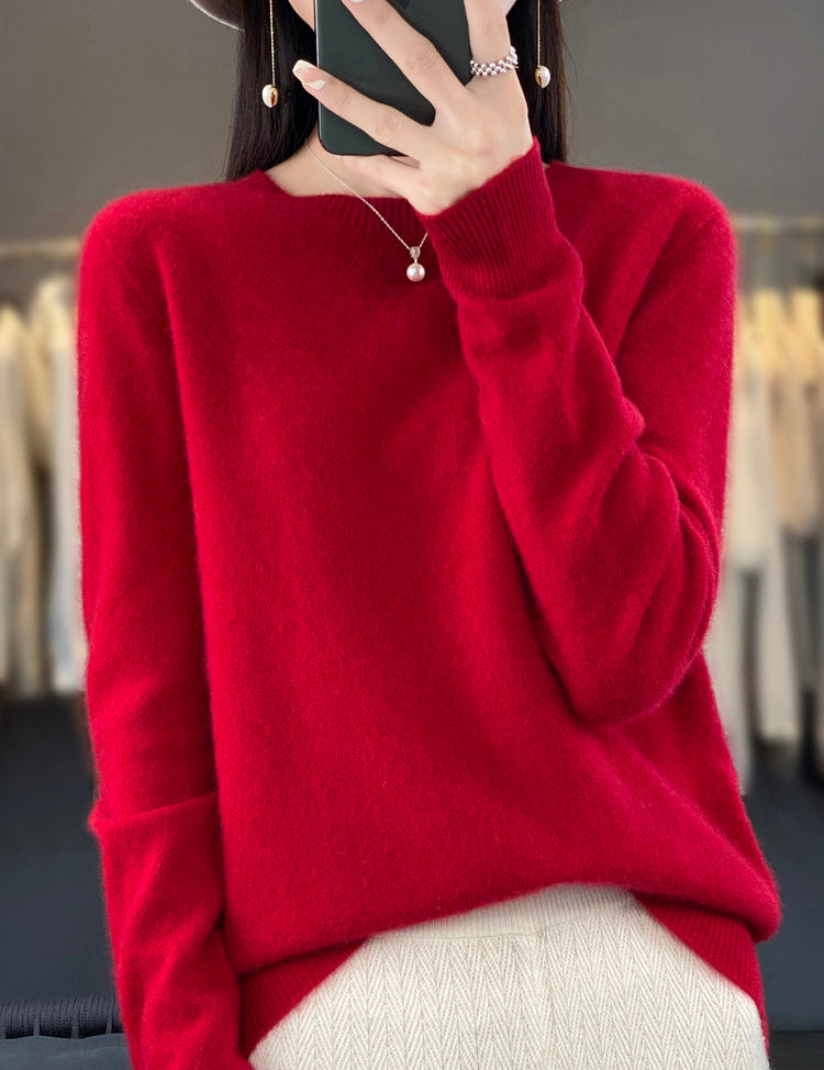 Anette | Bequemer Baumwollpullover