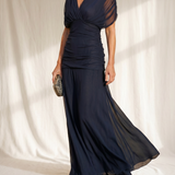 Amelie | Elegantes blaues Kleid