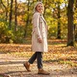 Gisela - Bequeme orthopädische Schuhe mit Ledereffekt