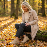 Gisela - Bequeme orthopädische Schuhe mit Ledereffekt