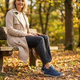 Gisela - Bequeme orthopädische Schuhe mit Ledereffekt